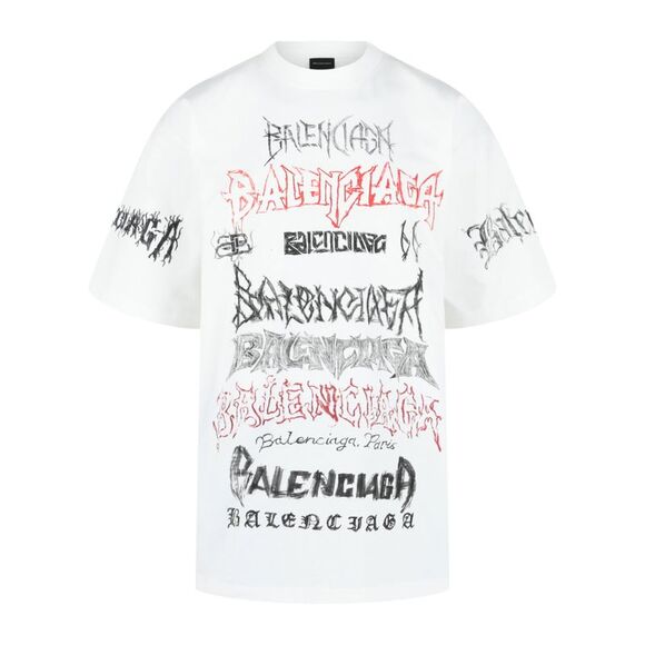 Balenciaga DIY Metal T-Shirt Multi Mens